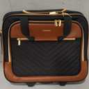 LOVEVOOK Rolling Laptop Bag for Women, Underseat Carry On Bag with Wheels