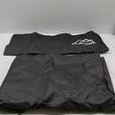 2 Pack Patio Chair Covers, 40" W x 40" D x 36" H Heavy Duty 600D Outdoor Deep Seat Lounge Club Chair Cover, Waterproof UV Resistant Outdoor Patio Chair Furniture Cover, Black