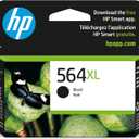 HP 564XL Black High-Yield Ink | Works with DeskJet 3500; OfficeJet 4620; PhotoSmart B8550, C6300, D5400, D7560, 5510, 5520, 6510, 6520, 7510, 7520, Plus, Premium, eStation Series | CN684WN