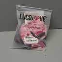 LUCOLOVE Dog Cooling Vest - 2-Layer Cooling with Soft Microfiber Fabric - Lightweight, Adjustable and Comfortable - UV Protection for Small to Large Dogs - Relief in Hot Weather (Pink, Medium)