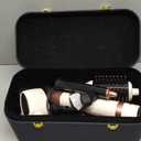 Homdigrk 6-in-1 Hair Dryer Brush & Curling Iron Set, Hot Air Styler Hair Curler for Fast Drying, Smoothing & Volumizing, No Heat Damage, Professional Blowout Tool with Travel Case(Pink)