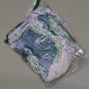 Milumia Girl's 3 Piece Bikni Set Ditsy Floral Halter Swimsuit with Cover Up Skirts (Multicolor, 11Y)