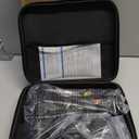 AERLANG Massage Gun with Heat Deep Tissue Back Massager Neck Massager for Pain Relief,Muscle Percussion Massage Gun, Birthday Gifts for Men Women Dad him Handheld Message Gun with 7Heads&Silent (Black)