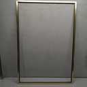 Gold metal frame A2 A3 A4 A2 30x40 50x70 70x100 large thin minimalist Scandinavian modern coastal boho style mid-century glam wedding sign