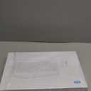 Wireless Keyboard and Mouse Combo,2.4G Full Size Wave Keys Ergonomic Keyboard with Wrist Rest for Natural Typing, 3 DPI Adjustable Ergonomic Silent Mouse for Computer/Laptop/Windows/Mac (Gray)