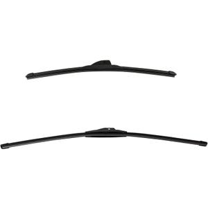 Windshield Wiper Blades - Flex Fit All-Weather 2 Piece Set - Mechanics Choice for 2017-2018 BMW 540i