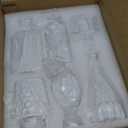 Matte White Glass Bud Vase Set of 12  Small Minimalist Vases for Easy Home Styling, Perfect for Windowsills, Bedrooms, Bathrooms, and Table Centerpiece Dcor