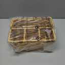 Plastic Silverware Holder for Parties,Plastic Silverware Holder with 4 Independent Compartments for Events,9.06*5.91*5.12Inches