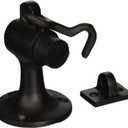 Deltana SAHF358U19 3- 5/8" Tall Floor Mount Bumper with Holder (Black)