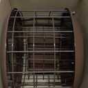 Kingsyard Squirrel Proof Suet Feeder, Cage Bird Feeders for Outdoors Hanging, All Metal, Double Suet Cake Capacity, Tray & Weatherproof, Brown