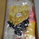 TONIFUL 4 Set Black Gold Balloon Centerpieces for Table,Balloon Stand Kit for Black Gold Party Decor 40th 50th 60th 70th Birthday Decorations Anniversary Graduation Decorations 2026 New Year Eve