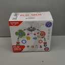 Musical Baby Stroller Arch Toys, Travel Car Seat Toys, Baby Play Arch Crib Accessory Toys, Mobile for Bassinet, Pram Activity Arch Bar Toys for Babies Infants, red (Space Yellow)