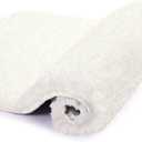 Walensee Large Bathroom Rug (24 x 48, Ivory) Extra Soft and Absorbent Shaggy Bath Mat Machine Washable Microfiber Non Slip Luxury Floor Mat