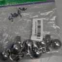 6 Pack Heavy Tablecloth Weights, Stainless Steel Balls with Rust-Resistant Clip, Weights for Curtains, Flags