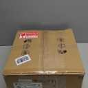 Industrial Pendant Light, 14'' Nordic Ceiling Pendant Lighting, 3-Layer Metal Shade Design, Vintage Hanging Light Flush Mount Light for Kitchen Island, Dining Table Living Room Hallway(White)