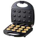 Walnut Cookie Maker, 12 Holes Mini Nut Baking Supplies,Double Sided Non Stick,Automatic Temperature Control,Walnut Cake Maker Machine for Home