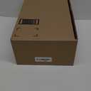 MMJULY Women's Open Toe Ankle Strap Fluffy Feather Stiletto High Heel Dress Sandal (8, Black)