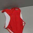 SUUKSESS One Piece Swimsuit for Women Slimming Tummy Control Square Neck Bathing Suit (Large, Red)