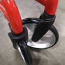 Drive Medical Nitro Sprint Foldable Rollator Walker with Seat - Lightweight Support - Large Wheels - Compact Folding Design - Adjustable Comfort - Standard Size - Red