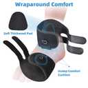 Tenbon Adjustable AFO Foot Drop Brace for Walking with Shoes, Socks, Or Barefoot Dorsiflexion Assist, Day & Night Use, Fits Left or Right Foot (Unisex, All-Day Wearable)