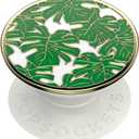 ​​​​PopSockets Phone Grip with Expanding Kickstand, Adhesive Grip, Enamel - Monstera