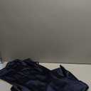 Summer Satin Spaghetti Strap Cowl Neck Backless Midi Dresses for Women Elegant Tie Low Back Ruched Cocktail Dress (X-Small, Navy)