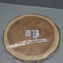 Amazon.com: durony 60 Pack 13.8 Inches Wooden Slice Paper Placemats Disposable Rustic Wood Grain Round Table Mats for Vintage Country Wedding Birthday Party Table Setting Decorations : Home & Kitchen