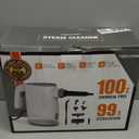 Steam Cleaner for Home, 15s Fast Heat Up Handheld Steam Cleaner with 650ML Larger Capacity, Adjustable Portable Steamer for Cleaning Grout, Car, Couch, Furniture, Kitchen, Bathroom (White)