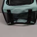 Cat Carrying Case Pet Dog Carrier Soft-Sided Cat Bag Airline Approved, Pet Travel Carrier Up to 15 Lbs, Collapsible Cats Carrier Dog Carrier for Medium Small Cats Dogs(17x11x11 Green)