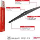 Rear Wiper Blade For Chevy Cruze Hatch 2017 2018 2019 Premium All-Season OEM Quality 2M PLASTIC