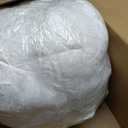 Sasttie Reading Pillow, Velvet Back Pillow for Bed Sitting Up, Adult Back-Rest Support Cushion with Arms for Sit Up on Couch, Sofa, and Floor, Dorm Essentials, Reading Accessories, White, Standard