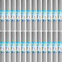 3 mm Thick Yoga Mat Bulk, Non Slip Exercise Workout Fitness Pad for Women Men, Gym Home Yoga Pilates, Easy to Clean, Sturdy PVC (Gray)