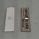 V-MORO Resin Bands Compatible with Apple Watch Series 11/10 Band 40/41mm Lightweight Fashion Strap Bracelet with Starlight Buckle for iwatch Series SE/9/8/7/6/5/4/3/2/1(Tortoise Stone,38/40/41/42mm)