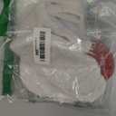 Christmas Stockings with Initials, 7 Inch Mini Letter Stocking, Embroidered Small Red White Cable Knitted Christmas Decoration for Home Family Holiday Xmas Tree Fireplace Gifts-Letter C