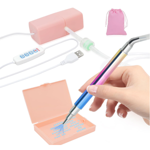 Electric Diamond Art Pen for Diamond Painting, Vacuum Art Painting Pen with Storage Tray,Effortless & Powerful Performance.G (Ordinary, Purple)