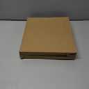 6 Pcs Black and Gold Christmas Flameless Taper Candles - 9.65 Inch Battery Operated LED Candlesticks with Flickering Flame, Elegant Xmas Table Centerpiece for Holiday Home Party Decor