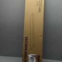 40 Inch Floating Shelves for Wall, 8 Inch Deep Floating Shelf for Storage & Display, Wall Mounted Shelf with Invisible Brackets for Living Room, Kitchen, Bathroom, Home Decor, Set of 2, Rustic Brown