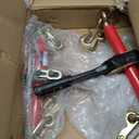 Impact Wrench Ratchet Binders (2-Pack) - for 5/16" & 3/8" Chain, 5400 lbs WLL | Heavy-Duty Cargo Tie-Down & Load Securement