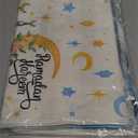 2 x XCHI Moons Stars Ramadan Kareem Table Runner Table Decoration for Party Home Kitchen Dining Holiday Decor 13x72 Inch