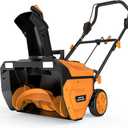 20" Cordless Snow Blower(No Battery), Compatible with Dewalt 20V Max Battery, Brushless Snow Thrower with Directional Plate & LED Lights, Electric Snow Blower Ideal for Walkways and Driveways