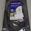 Europlast Metal System Air Distribution MR3020M Black Rectangular Grate 12”x8”