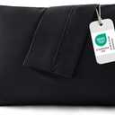 Bedsure King Size Pillow Cases Set of 2 - Black Brushed Microfiber Pillowcases 2 Pack, Super Soft Pillow Case Cover with Envelope Closure for Kids, Wrinkle, Fade Resistant, 20x36 Inches