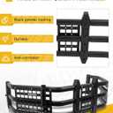 Upgraded Truck Bed Extender Fit for Ford F-150 F150 2015-2026 & Toyota Tundra 2007-2026 & Nissan Titan 2016-2024 Aluminum Tailgate Extender, with Molle Panel and Flagpole Bracket
