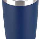 SUNWILL Travel Coffee Tumbler 20 oz, Insulated Mug with Lid, Stainless Steel Cup for Outdoor, Powder Coated Navy