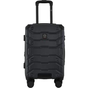 Wrangler ATG Trailway Expandable Hardside Luggage, Jet Black, 22" Carry-On