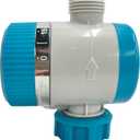 Gilmour Single Outlet Mechanical Water Timer for Garden Hose, Irrigation Timer for Sprinklers and Drip Lines, Blue