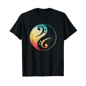 Bass Guitar Player Musical Instrument Bass Guitar T-Shirt, Large