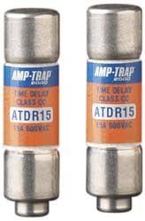 Mersen ATDR15 600V 15A Cc Time Delay Fuse, 10-Pack