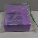 Gaiam Yoga Block - Supportive Latex-Free Eva Foam - Soft Non-Slip Surface with Beveled Edges for Yoga, Pilates, Meditation (Deep Purple)