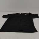 1 Number (on Back) Sport Team Number Jersey T-Shirt (Small, Black)
